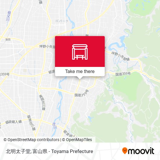 北明太子堂 map
