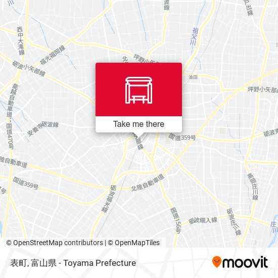表町 map