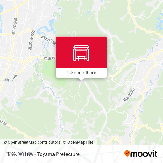 市谷 map