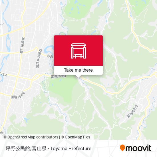 坪野公民館 map