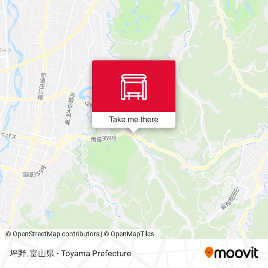 坪野 map