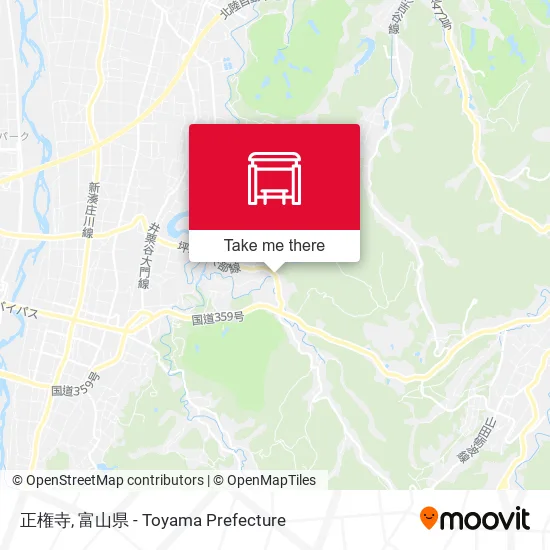 正権寺 map