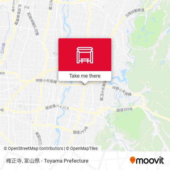 権正寺 map