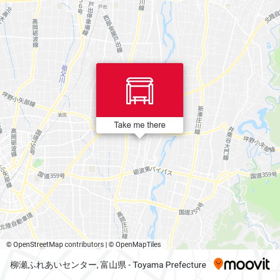 柳瀬ふれあいセンター map