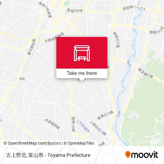 古上野北 map