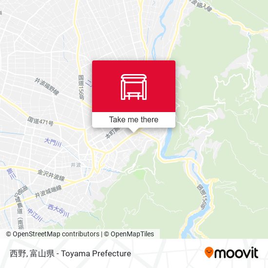 西野 map
