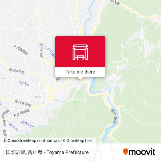 田畑岩黒 map