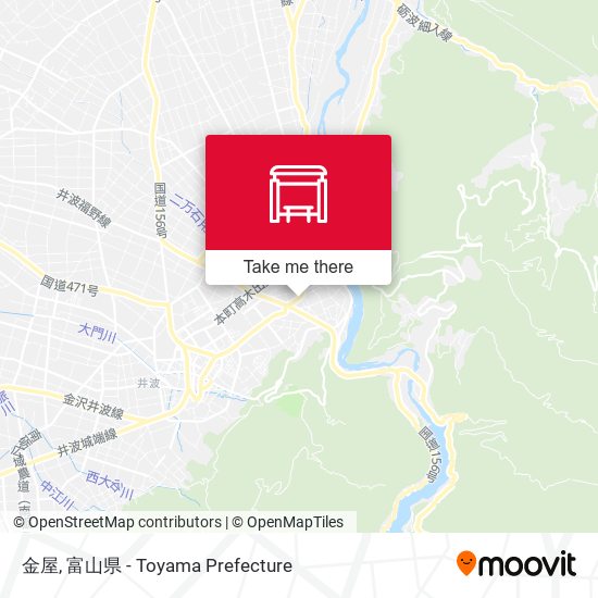 金屋 map