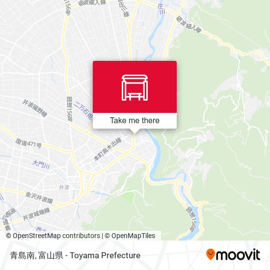 青島南 map