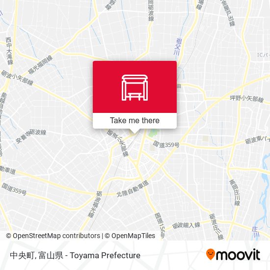 中央町 map