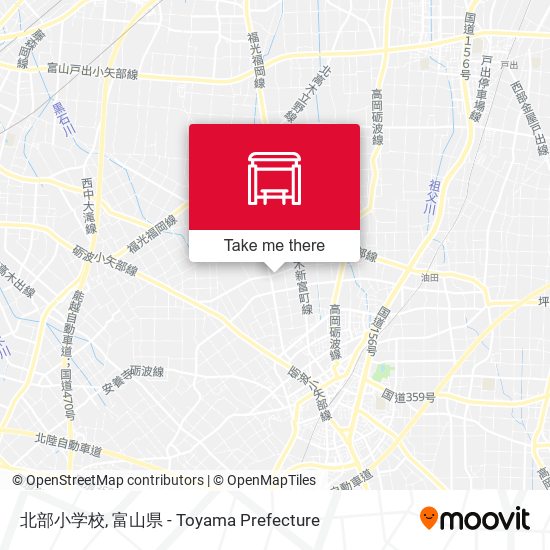 北部小学校 map