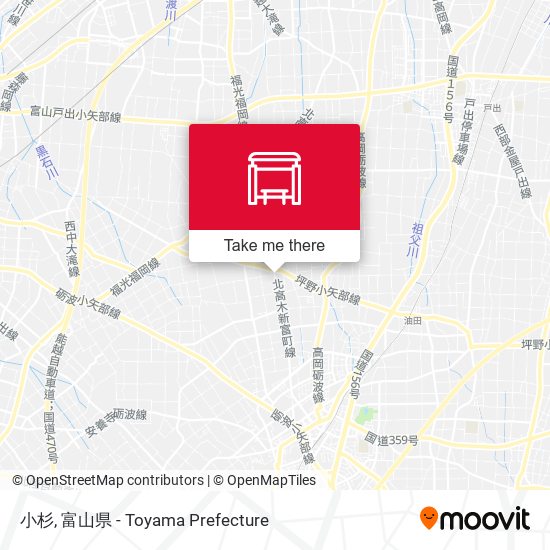 小杉 map