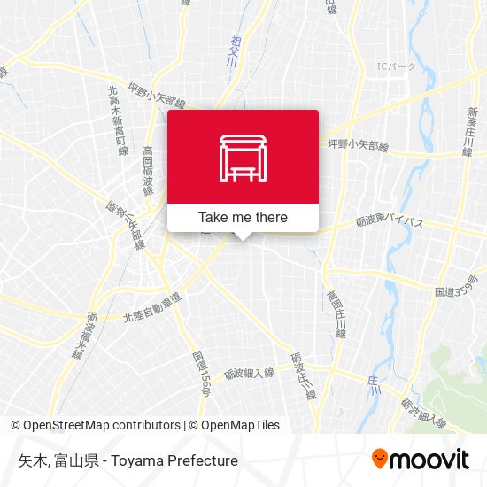 矢木 map