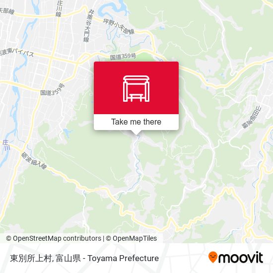 東別所上村 map