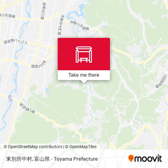 東別所中村 map