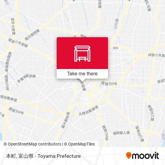 本町 map