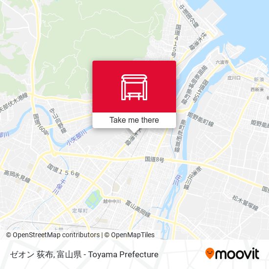 ゼオン 荻布 map