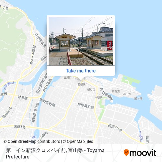第一イン新湊クロスベイ前 map