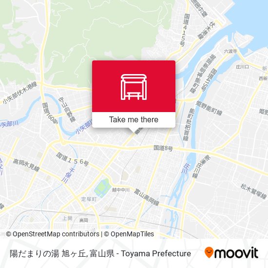 陽だまりの湯 旭ヶ丘 map