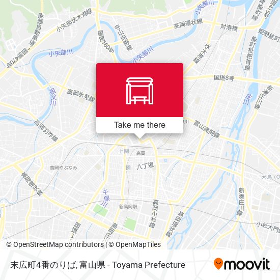 末広町4番のりば map