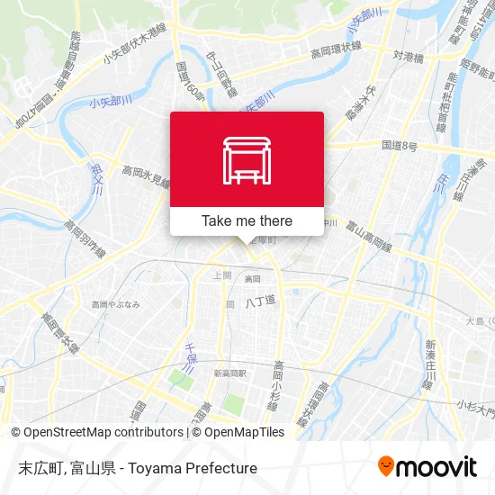 末広町 map