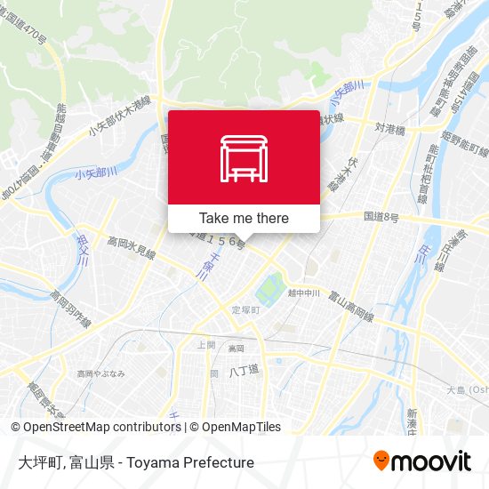 大坪町 map