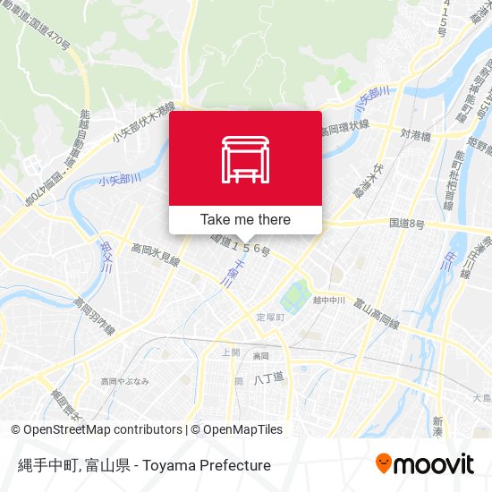 縄手中町 map