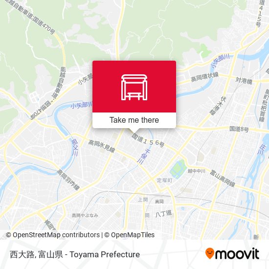 西大路 map