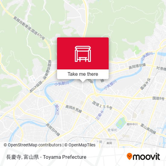 長慶寺 map