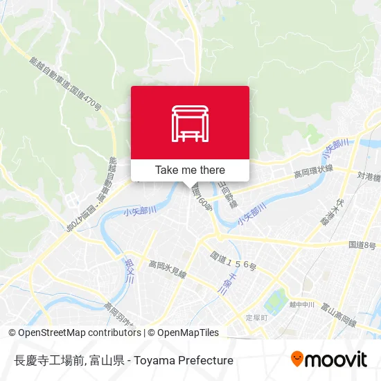 長慶寺工場前 map