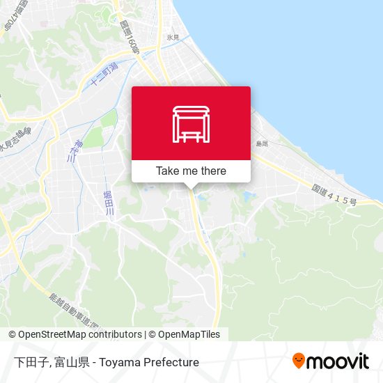 下田子 map
