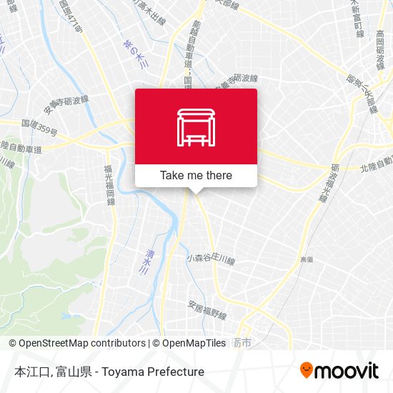 本江口 map
