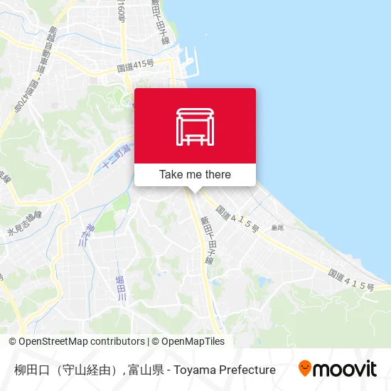 柳田口（守山経由） map