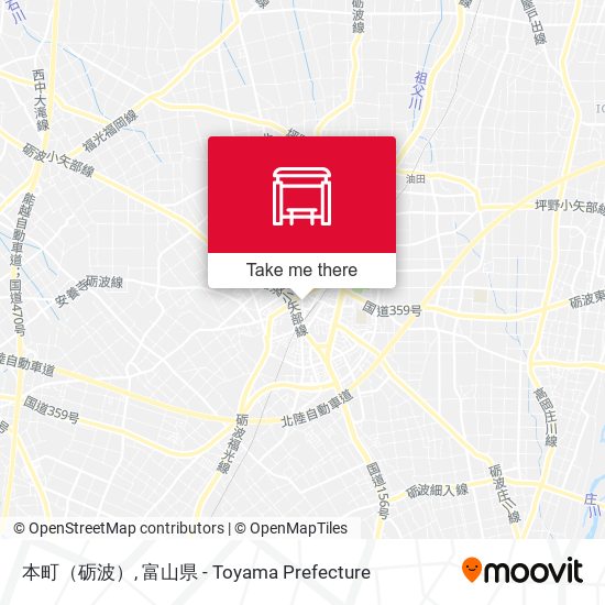 本町（砺波） map