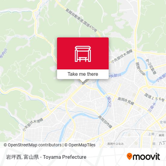 岩坪西 map