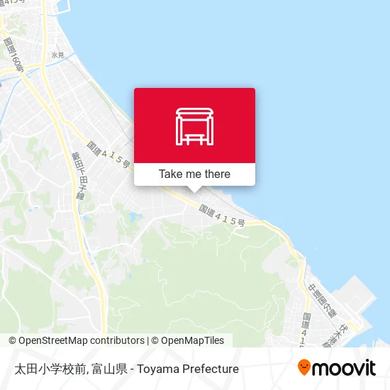 太田小学校前 map