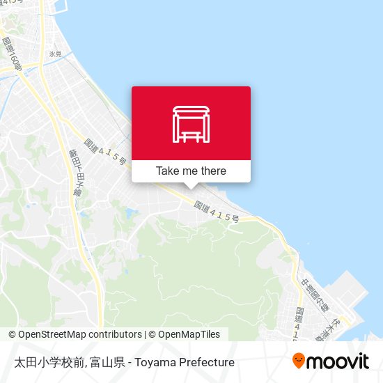 太田小学校前 map