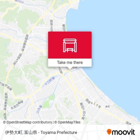 伊勢大町 map