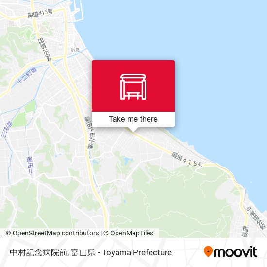 中村記念病院前 map