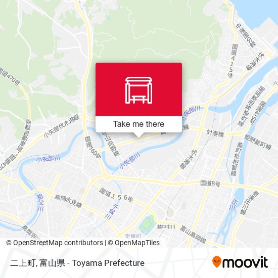 二上町 map
