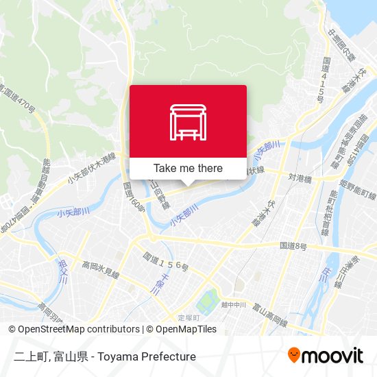 二上町 map