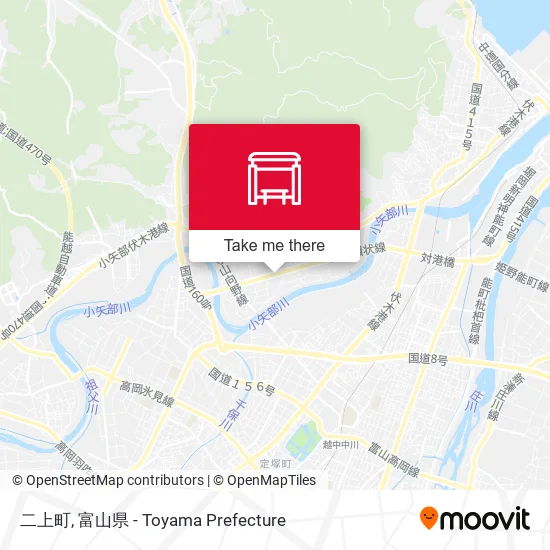 二上町 map