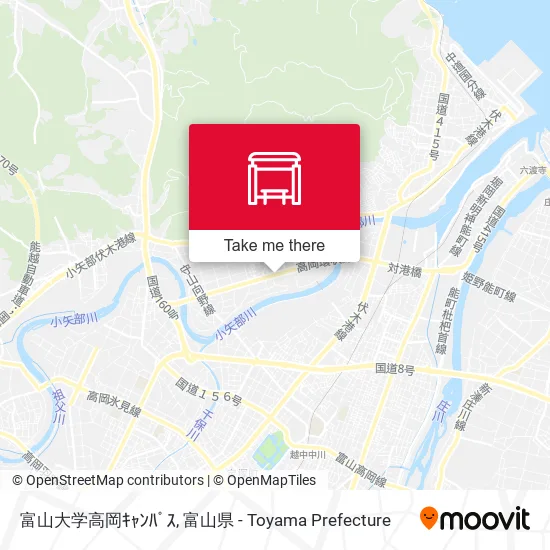 富山大学高岡ｷｬﾝﾊﾟｽ map