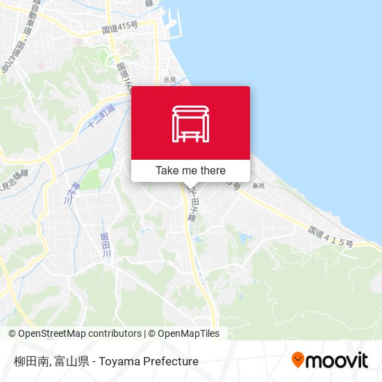 柳田南 map