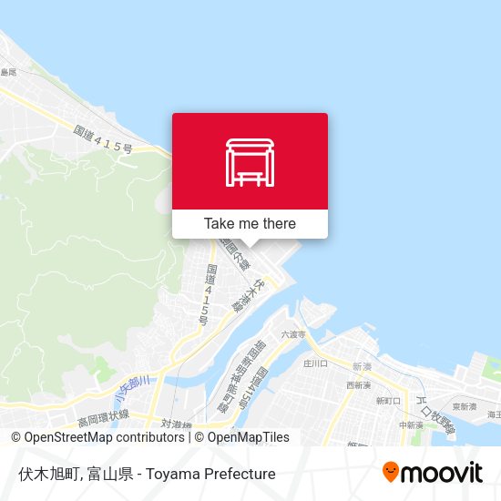 伏木旭町 map