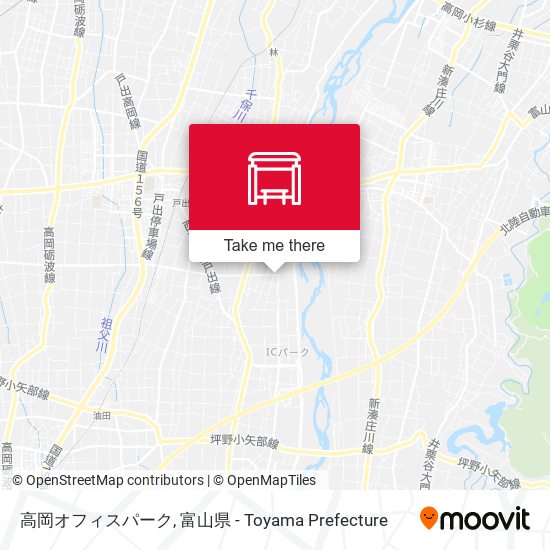 高岡オフィスパーク map