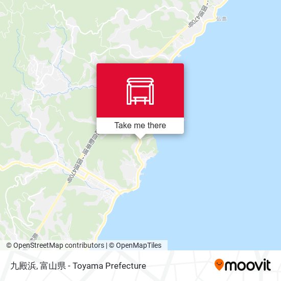 九殿浜 map