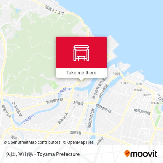 矢田 map
