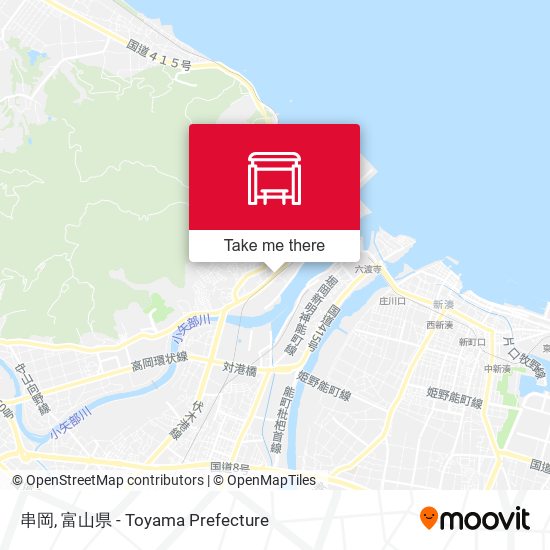 串岡 map