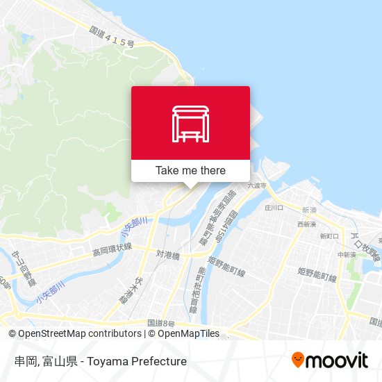 串岡 map